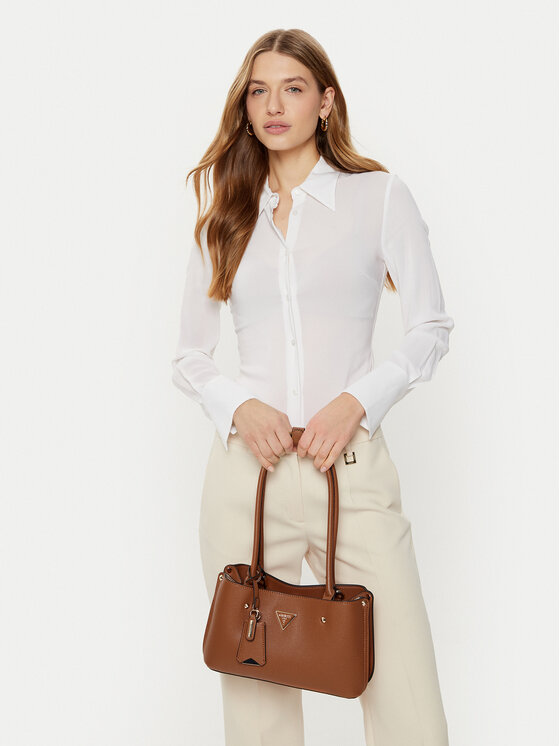 Guess Guess Ročna torba HWBG87 78090 Rjava