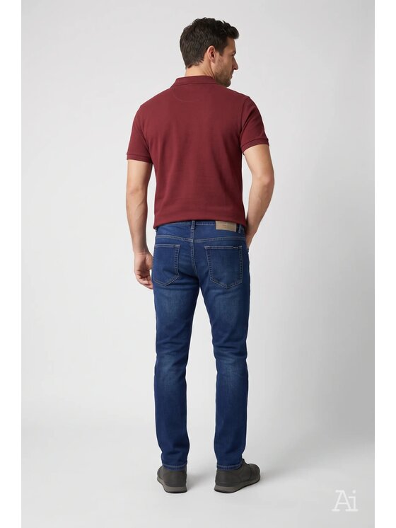 Cross Jeans Cross Jeans Jeansy C 132-209 Niebieski Straight Leg