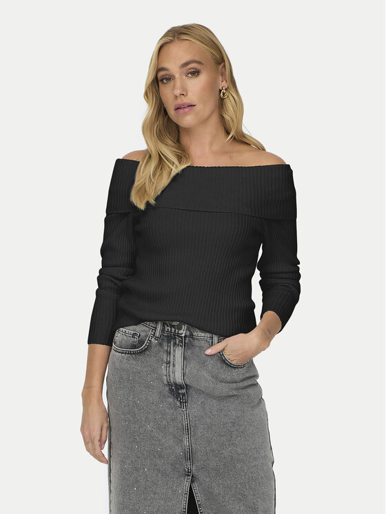 ONLY ONLY Svetr Katia 15311830 Černá Regular Fit