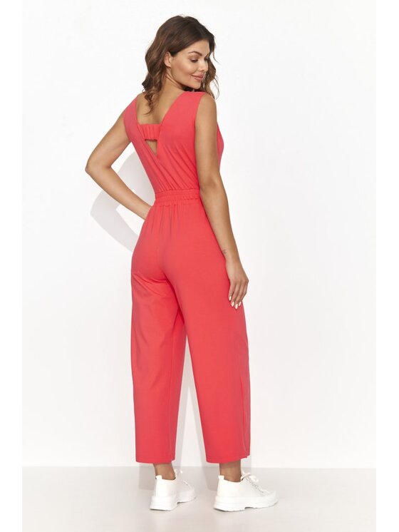 Makadamia Makadamia Kombinezon NU465 Koralowy Regular Fit