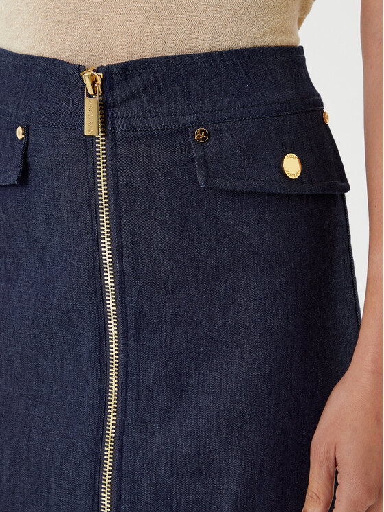 Marciano Guess Marciano Guess Jeansrock 5YPD40 7457A Dunkelblau Slim Fit