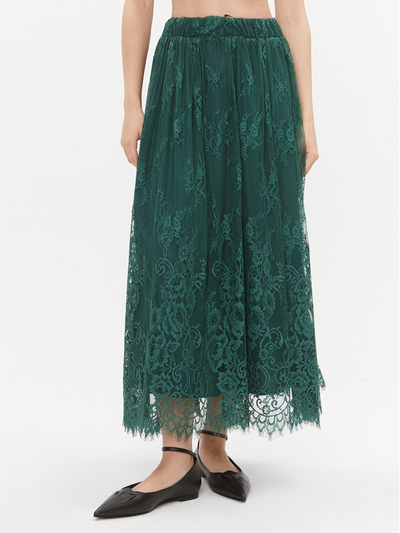 Maryley Gonna maxi 23IB707/82BO Verde Regular Fit, taglia : M