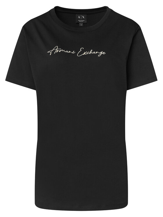 Armani Exchange Armani Exchange T-Shirt XW000839 AF10356 MC021 Czarny Regular Fit