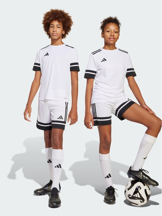 adidas adidas Szorty sportowe Squadra 25 Biały Regular Fit