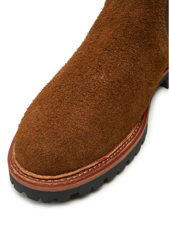 Clarks Clarks Sztyblety Clarkridge Top 26179723 Brązowy