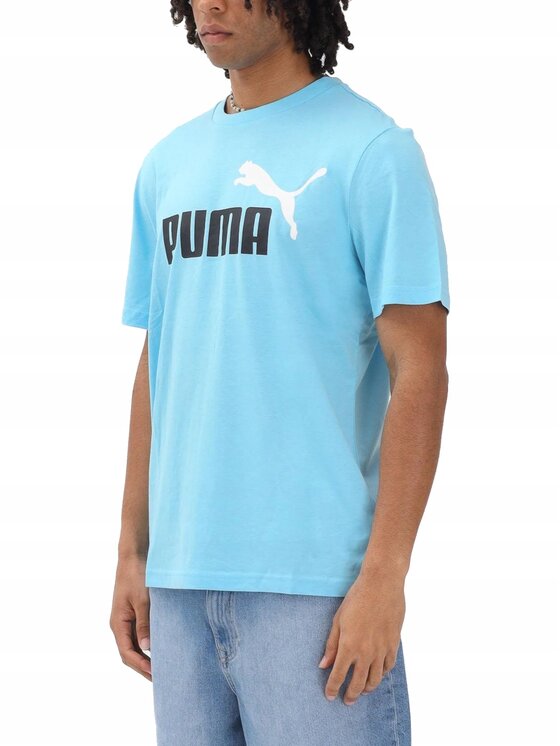 Puma Puma T-Shirt 684708-47 Niebieski Standard Fit