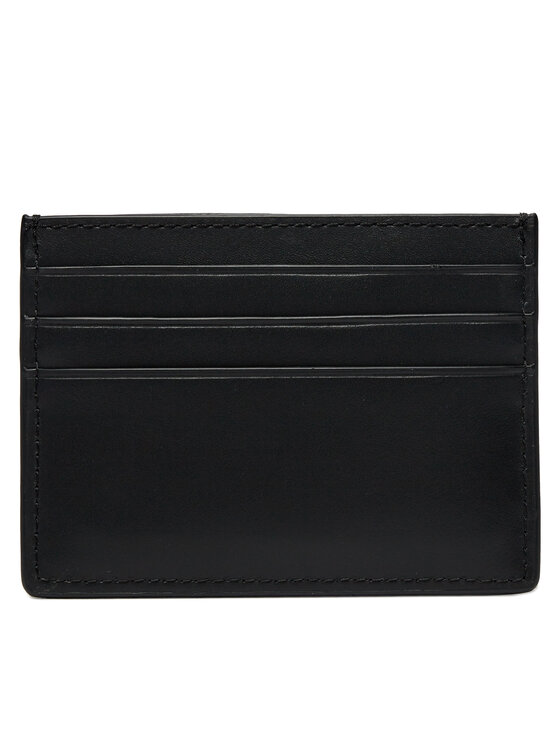Tommy Hilfiger Tommy Hilfiger Etui pentru carduri Th Spw Leather Cc Holder AM0AM11845 Negru