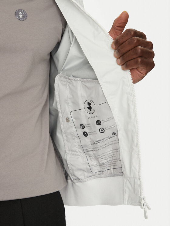 Save The Duck Save The Duck Geacă bomber D32160U WIND20 Alb Regular Fit