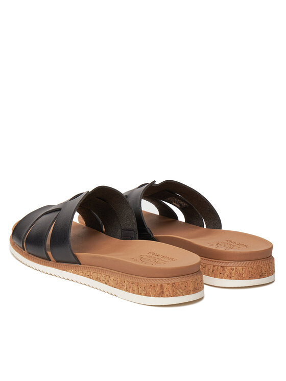 Skechers Skechers Pantoletten BOBS Desert Kiss Low-Peak Look 114707/BLK Schwarz