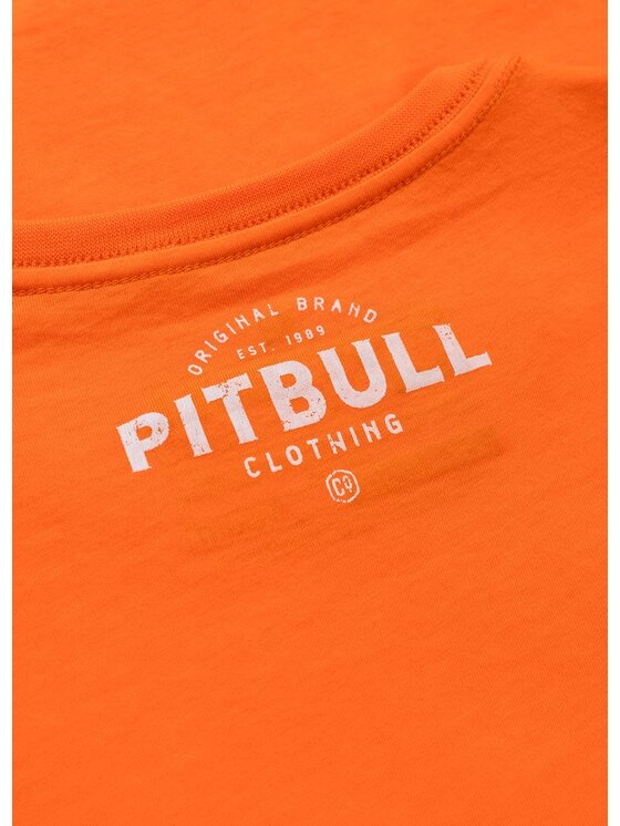 PITBULL PITBULL T-Shirt AUTOMATIC Pomarańczowy Regular Fit
