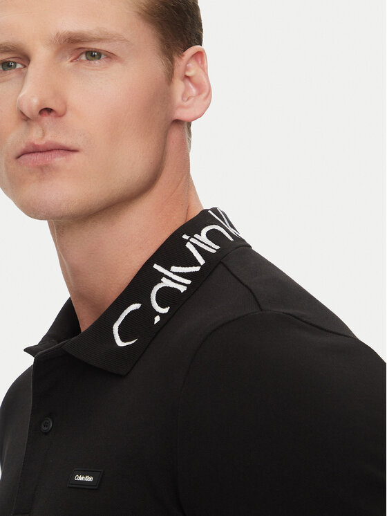 Calvin Klein Calvin Klein Polo K10K114474 Nero Regular Fit