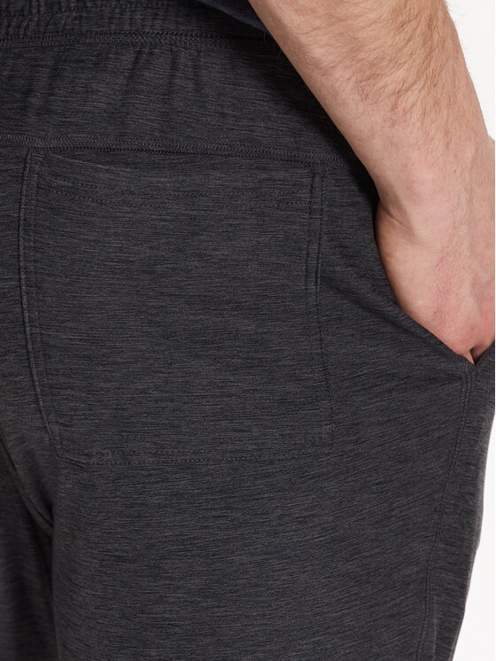 Skechers Skechers Παντελόνι φόρμας Ultra Go Lite MPT108 Μαύρο Regular Fit