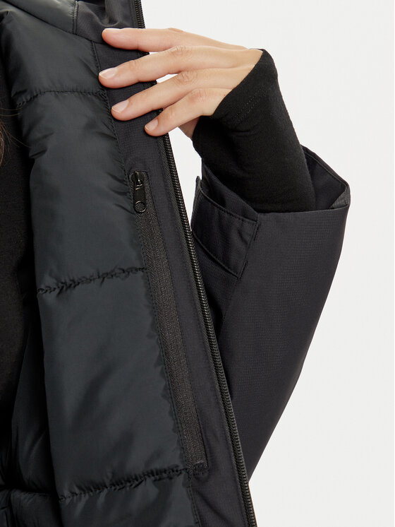 Jack Wolfskin Jack Wolfskin Kurtka przeciwdeszczowa Wisper Ins A61893 Czarny Regular Fit