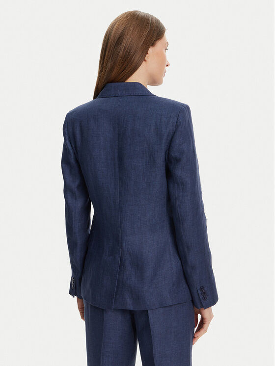 Weekend Max Mara Weekend Max Mara Marynarka Nalut 2515041012 Granatowy Regular Fit