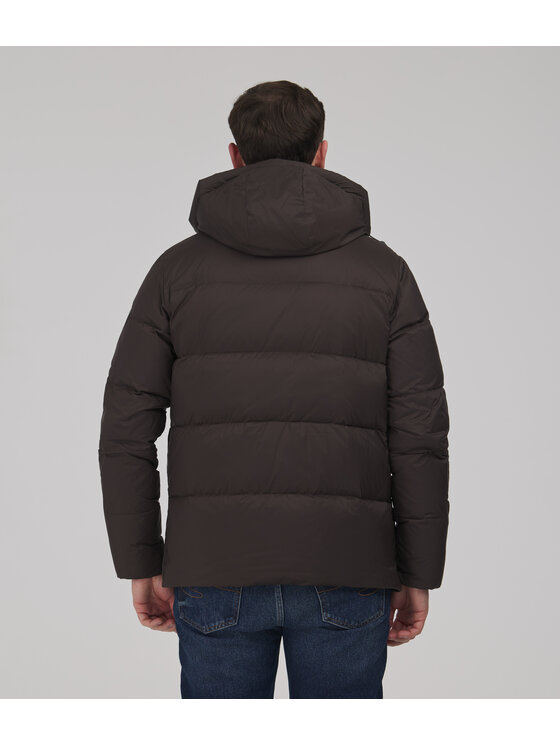 Lee Cooper Lee Cooper Kurtka jeansowa JEFFREY Brązowy ciemny Regular Fit