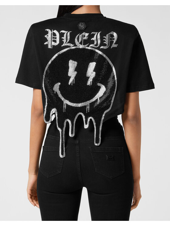 PHILIPP PLEIN PHILIPP PLEIN T-Shirt 20643 Černá Regular Fit