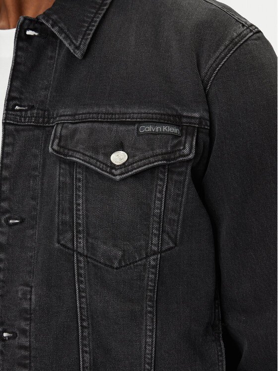 Calvin Klein Jeans Calvin Klein Jeans Jeansjacke J30J327589 Grau Slim Fit