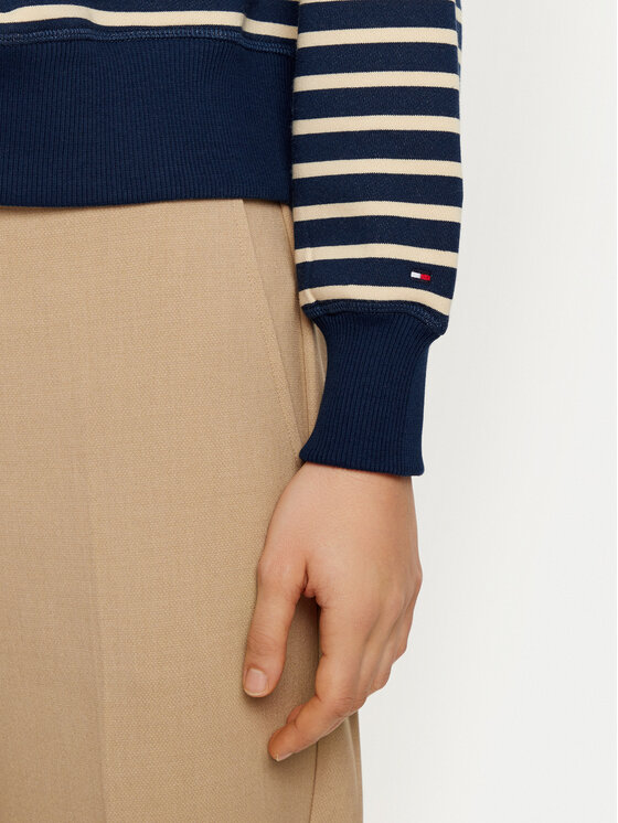 Tommy Hilfiger Tommy Hilfiger Sweatshirt WW0WW44447 Dunkelblau Relaxed Fit