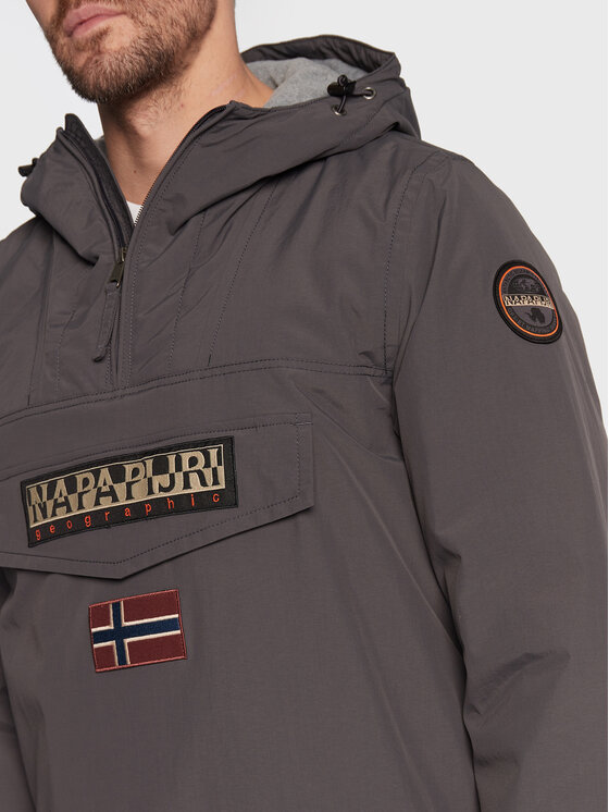 Napapijri Napapijri Kurtka anorak Rainforest Winter 3 NP0A4GMC Szary Regular Fit