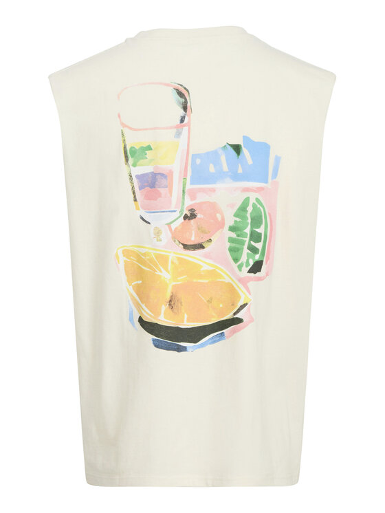 Jack&Jones Jack&Jones Tank top Varenna 12273524 Ekrüüvärv Oversize
