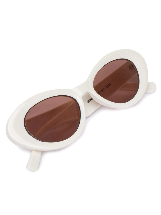 JENNY JENNY Γυαλιά ηλίου 4WF-014-SS25 Λευκό