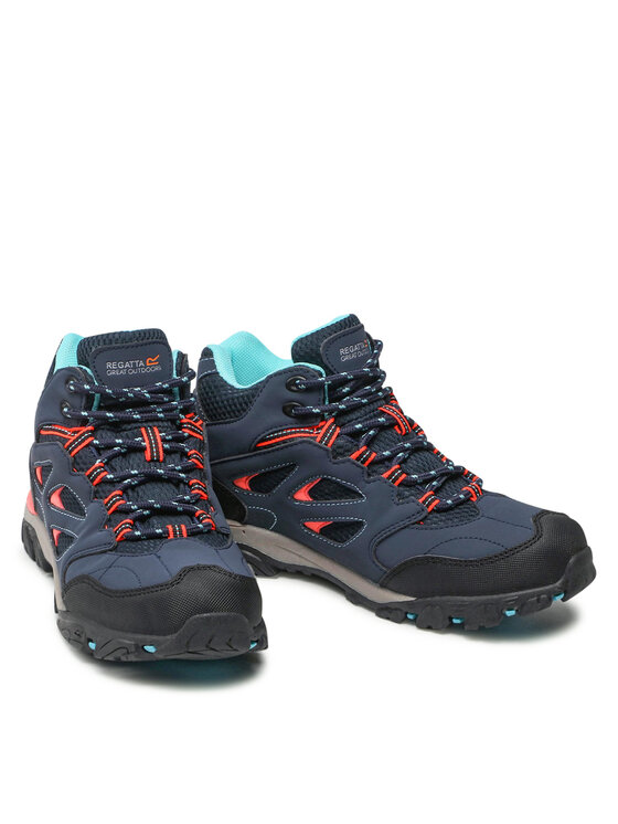 Regatta Regatta Trekkingschuhe Holcombe Iep Mid Jnr RKF573 Dunkelblau