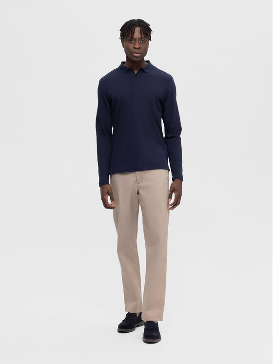 Selected Homme Selected Homme Polo 16090424 Σκούρο μπλε Slim Fit