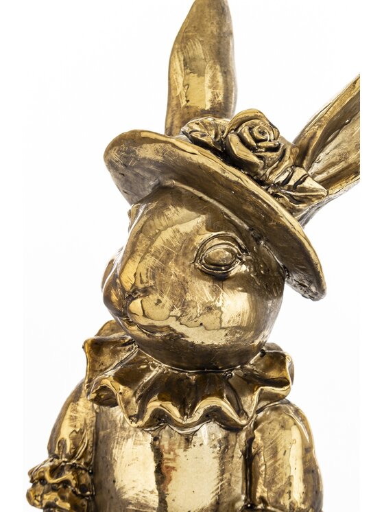 MIAhome MIAhome Figurka króliczka MALJUNA-3 złota Złoty