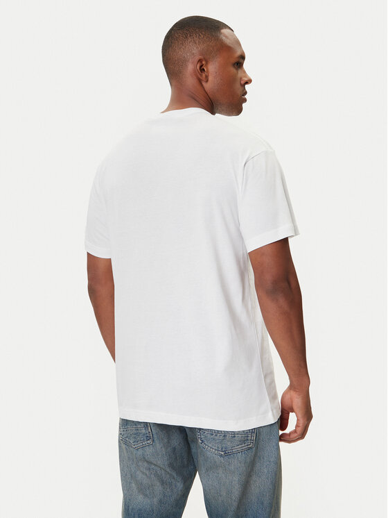 Versace Jeans Couture Versace Jeans Couture T-shirt 79GAHT08 CJ00T Bijela Regular Fit