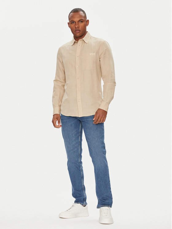 Tommy Hilfiger Tommy Hilfiger Jeans hlače Denton MW0MW39650 Modra Straight Fit