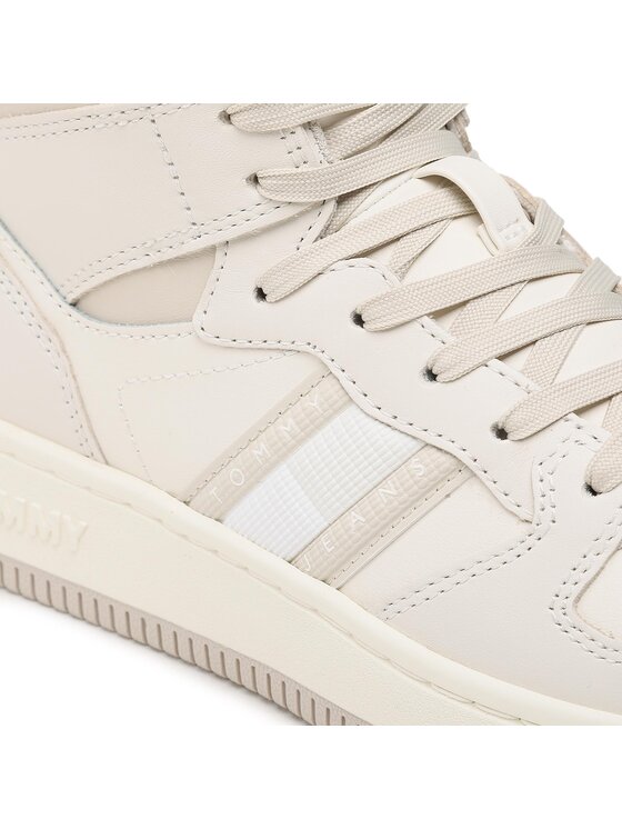 Tommy Jeans Tommy Jeans Superge Tjw Retro Basket Mc Leather Mix EN0EN02205 Bež