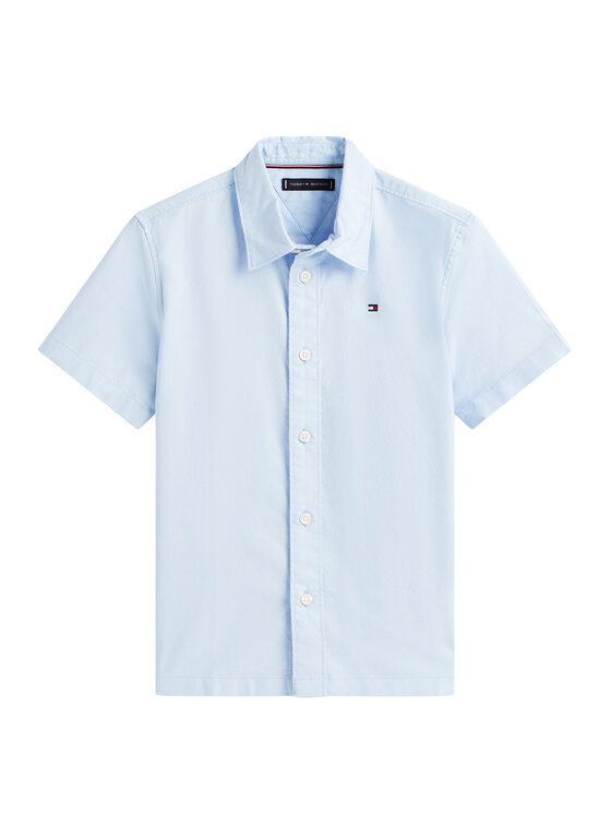 Tommy Hilfiger Tommy Hilfiger Cămașă Essential KB0KB09554 D Albastru deschis Regular Fit