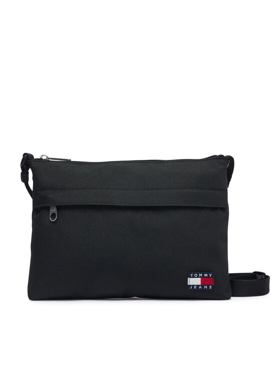 Tommy Jeans Geantă crossover Tjm Ess Daily Sacoche AM0AM14358 Negru