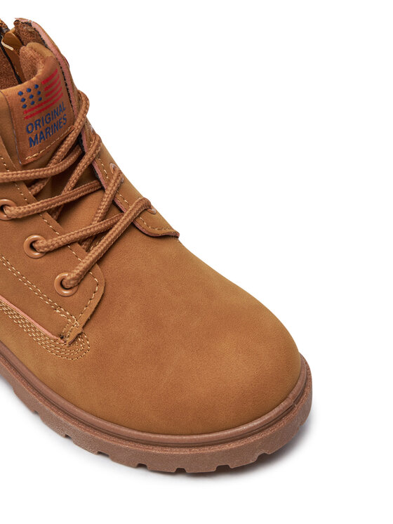 Original Marines Original Marines Schnürstiefeletten DEA0092BC Braun
