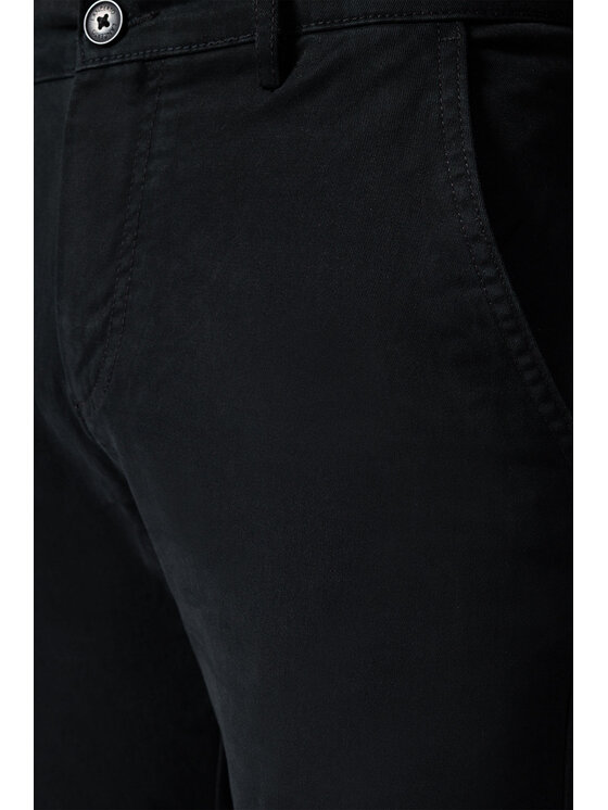 Lancerto Lancerto Chinosy Gareth SP082222000003 Czarny Slim Fit