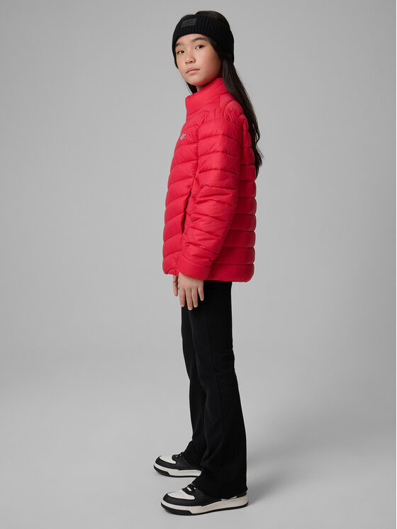 4F 4F Kurtka puchowa OUTERWEAR Różowy Regular Fit