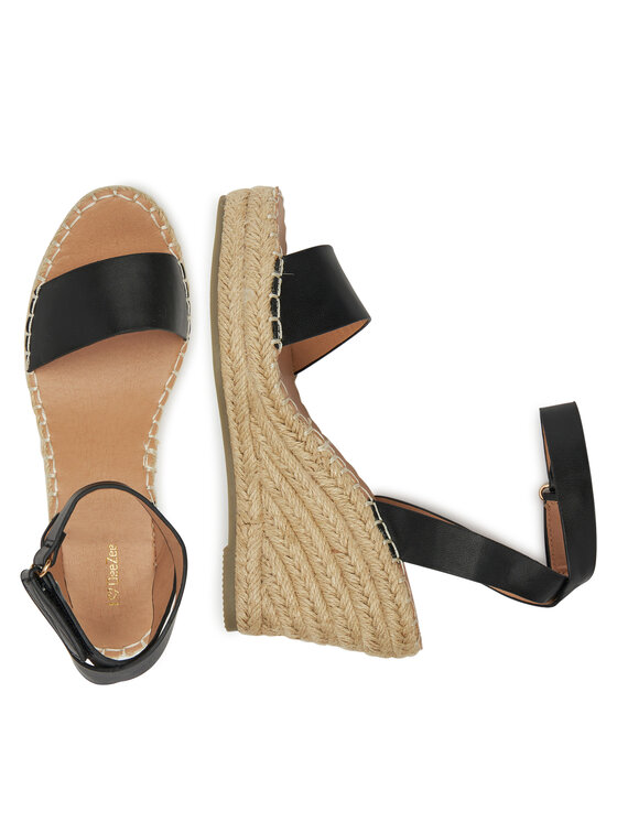 DeeZee DeeZee Espadryle JSZ2022-06 Czarny