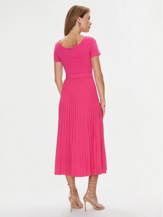Guess Guess Vestito da giorno WBGK86 WE6D1 Rosa Regular Fit