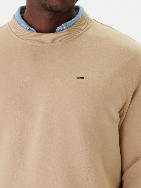 Tommy Jeans Tommy Jeans Μπλούζα DM0DM20741 Μπεζ Regular Fit