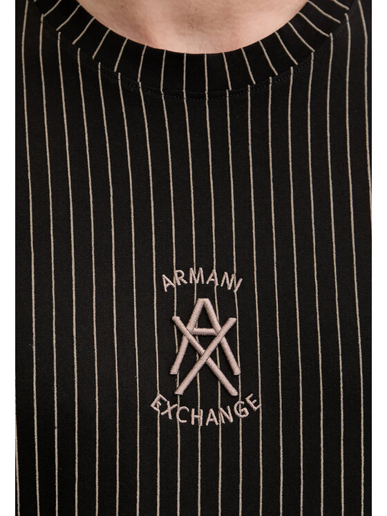 Armani Exchange Armani Exchange T-Shirt XM001791 AF10356 Czarny Casual Fit