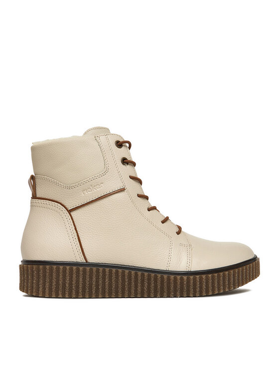 Rieker Rieker Schnürschuhe Y4303-80 Écru