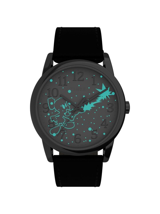 Timex Timex Hodinky TW2Y99300 Čierna