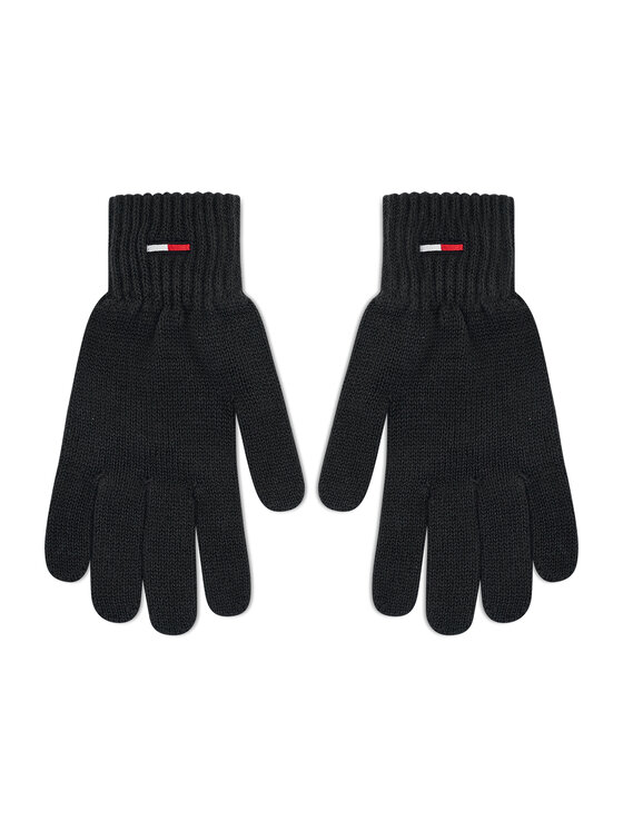 Tommy Jeans Tommy Jeans Γάντια Ανδρικά Tjm Basic Gloves AM0AM07937 Μαύρο