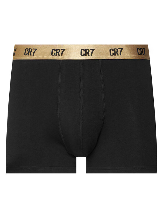 Bokserki męskie pokazane z przodu, ujęcie całego produktu.