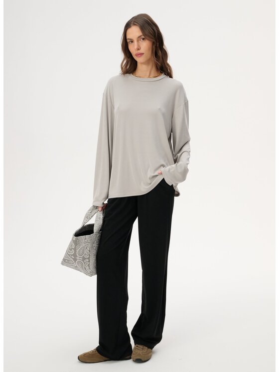 LEBRAND LEBRAND Longsleeve Anthony Szary jasny