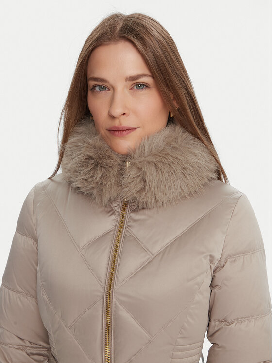 Marciano Guess Marciano Guess Winterjacke 5BGL38 7374A Écru Regular Fit