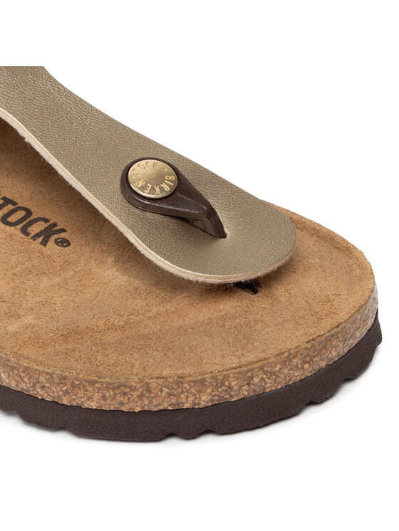 Birkenstock Birkenstock Japonki Gizeh Bs 1016109 Złoty