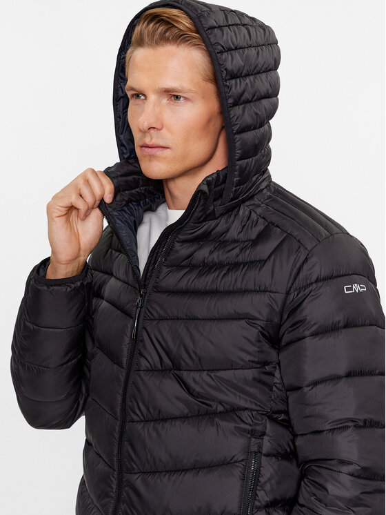 CMP CMP Μπουφάν χειμωνιάτικο 33K1607 Μαύρο Regular Fit