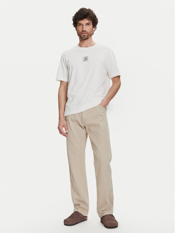 Marc O'Polo Marc O'Polo T-Shirt 524 2012 51298 Bílá Regular Fit
