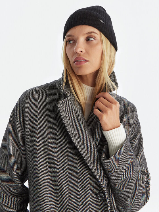 Robe di Kappa Robe di Kappa Демісезонний плащ Jeannie 62123UW Чорний Regular Fit